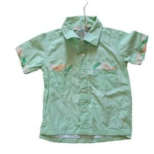 Well Dressed Wolf Boy's Mint Green Shirt